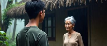 Chàng thanh niên đi từ thiện chẳng may bị lạc đường. Cậu xin vào tá túc ở ngôi nhà nhỏ ven đường để rồi khi vào trong, cậu thấy một tấm ảnh khiến mình lặng người…